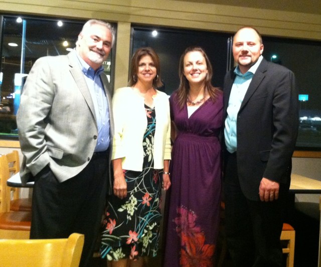 Pastor and Mrs. Auten from Temple Baptist Church in Marshfield, MO